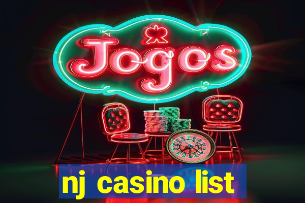 nj casino list