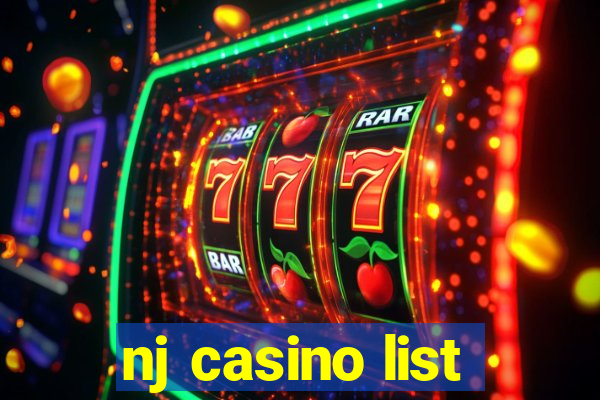 nj casino list