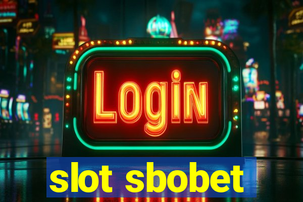 slot sbobet