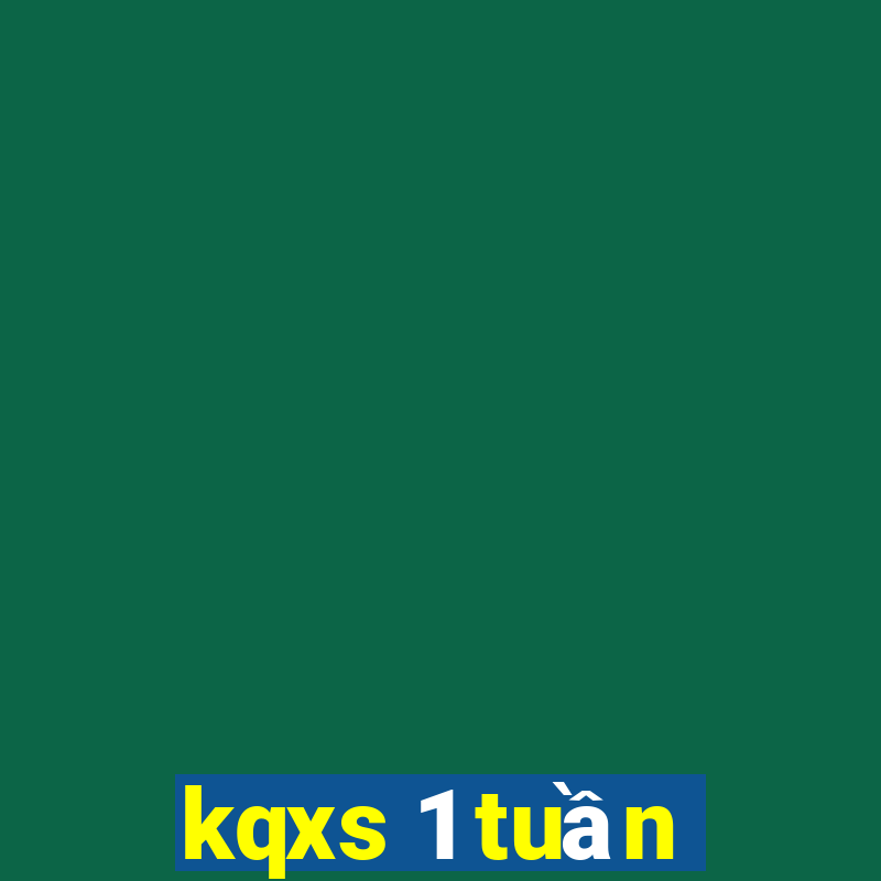 kqxs 1 tuần