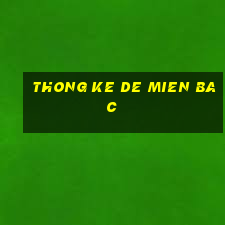 thong ke de mien bac