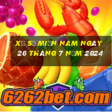 xổ số miền nam ngày 26 tháng 7 năm 2024