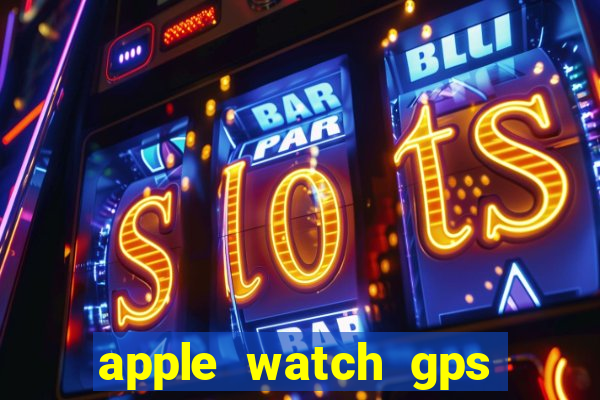 apple watch gps nike run club