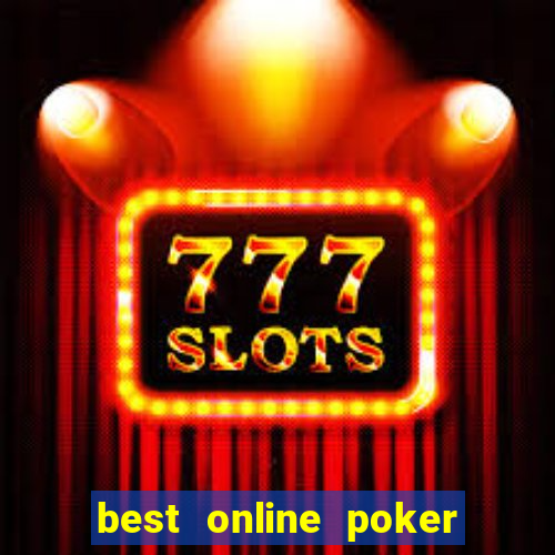 best online poker game reddit