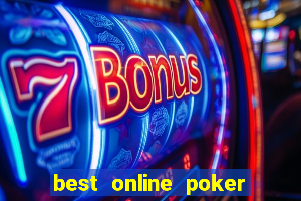 best online poker game reddit