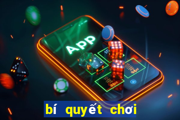 bí quyết chơi cờ tướng