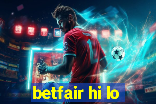 betfair hi lo