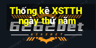 Thống kê XSTTH ngày thứ năm