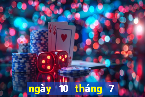 ngày 10 tháng 7 xổ số miền trung