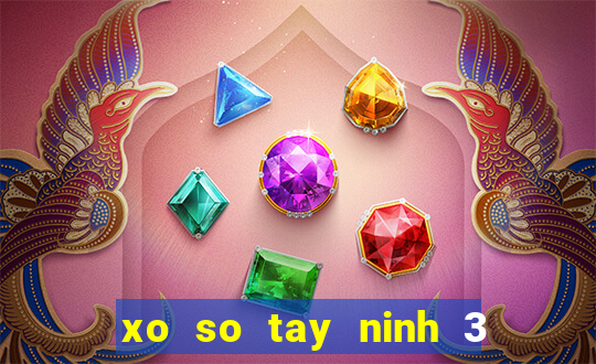 xo so tay ninh 3 3 2024