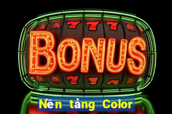 Nền tảng Color 8 hạ cánh