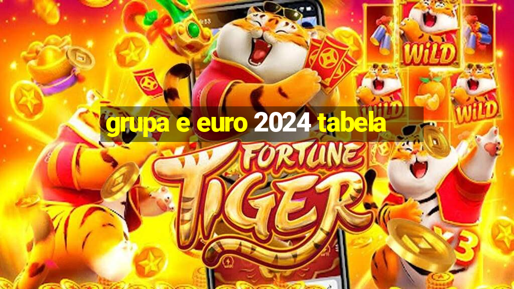 grupa e euro 2024 tabela