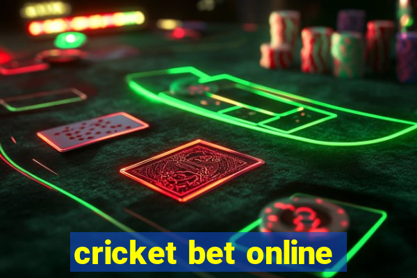 cricket bet online