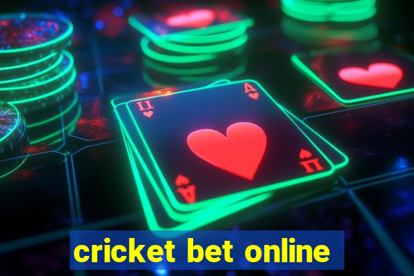 cricket bet online