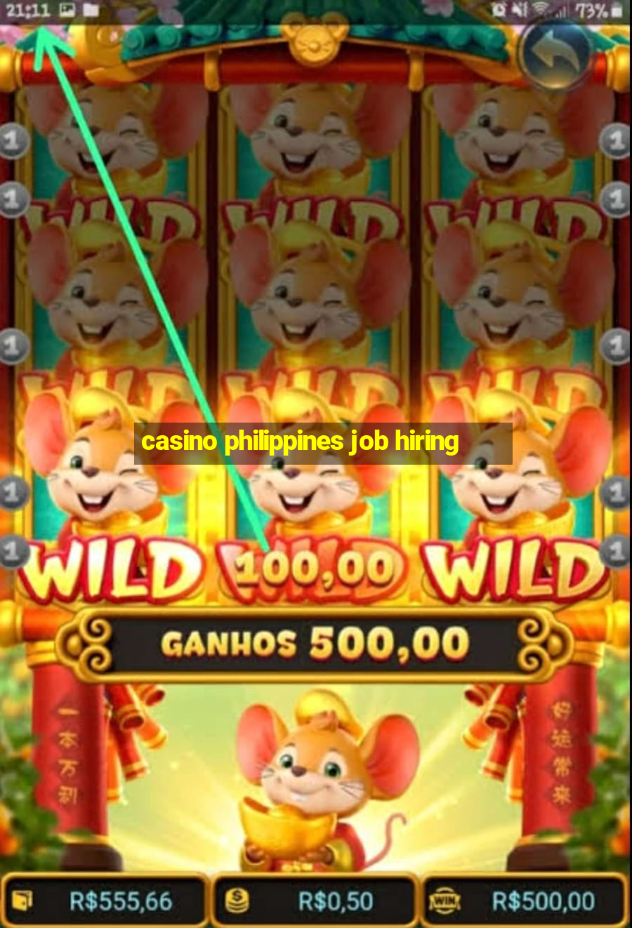 casino philippines job hiring