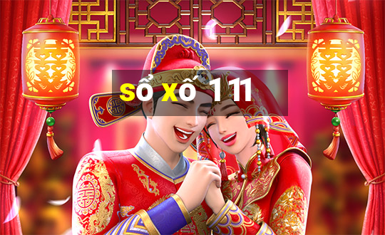 sổ xố 1 11