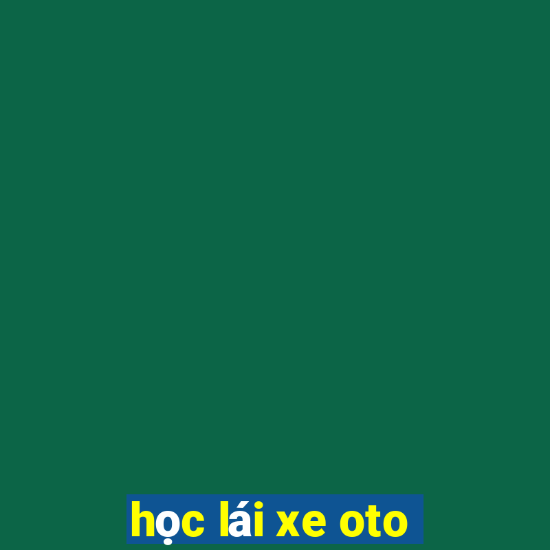 học lái xe oto