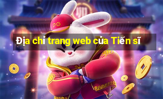 Địa chỉ trang web của Tiến sĩ