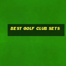 best golf club sets