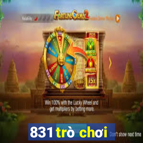 831 trò chơi