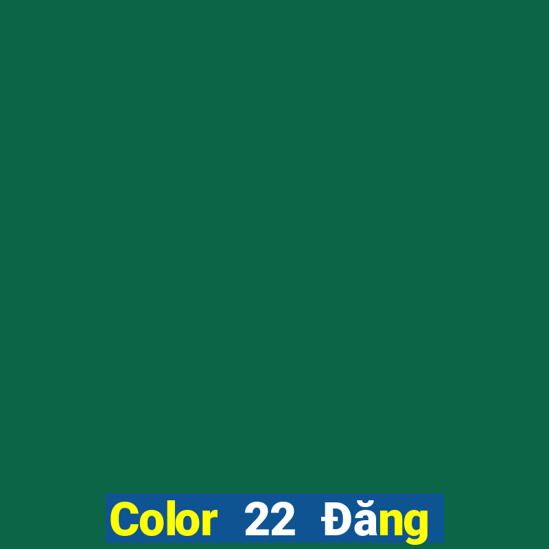 Color 22 Đăng nhập người dùng