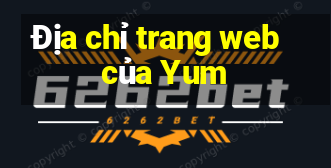 Địa chỉ trang web của Yum