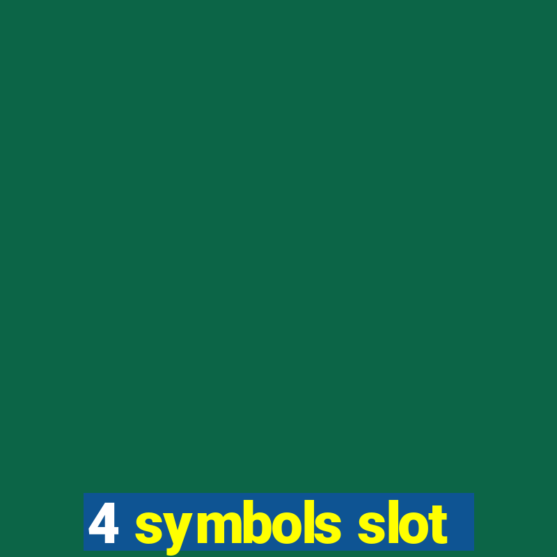 4 symbols slot