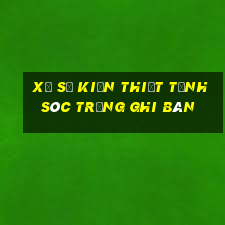 xổ số kiến thiết tỉnh sóc trăng ghi bàn