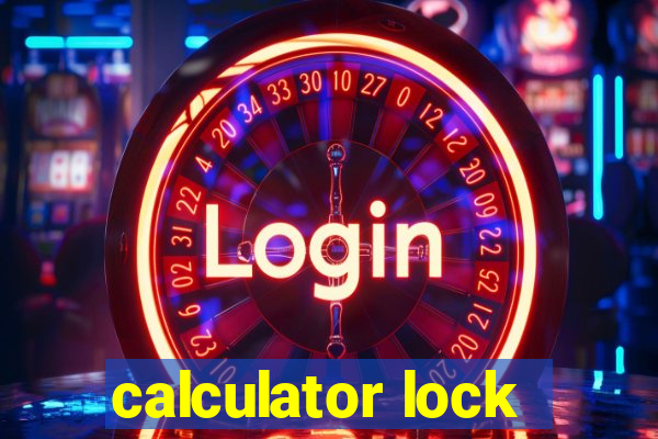 calculator lock