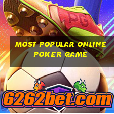 most popular online poker game