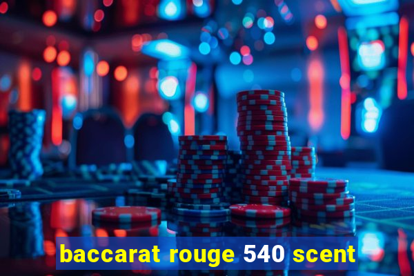 baccarat rouge 540 scent