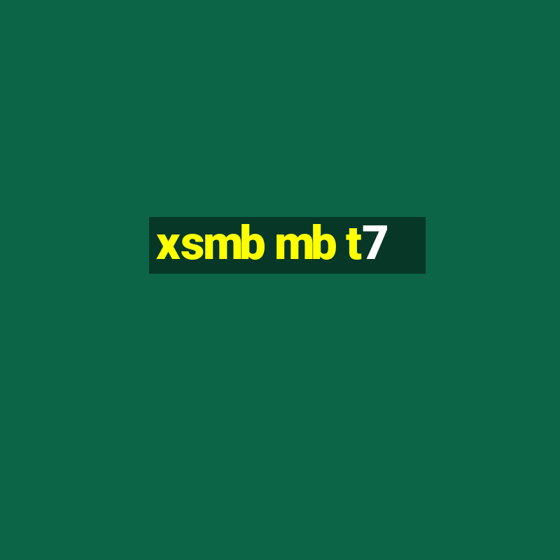 xsmb mb t7