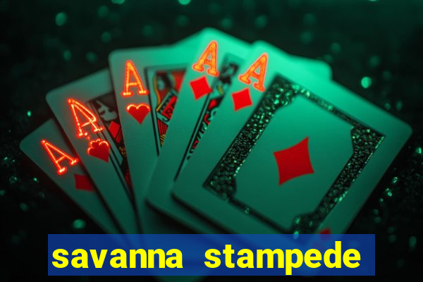 savanna stampede slot machine