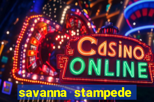 savanna stampede slot machine