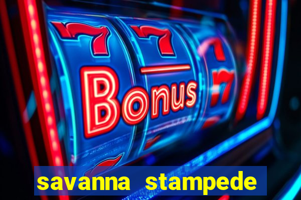 savanna stampede slot machine