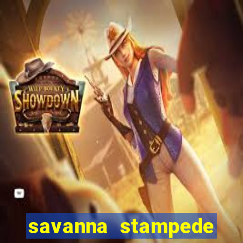 savanna stampede slot machine