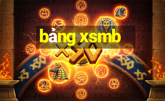 bảng xsmb