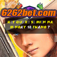 kết quả xổ số miền nam ngày 18 tháng 7