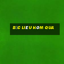 bạc liêu hôm qua