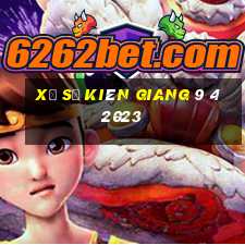 xổ số kiên giang 9 4 2023