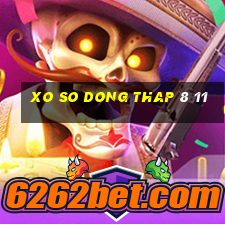 xo so dong thap 8 11