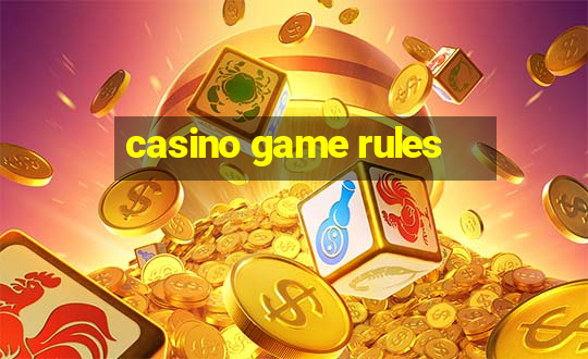 casino game rules