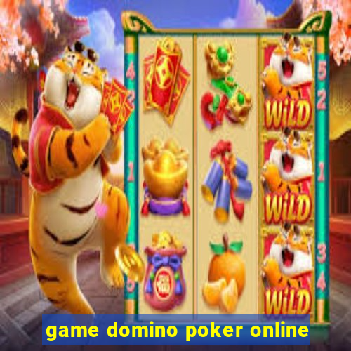 game domino poker online