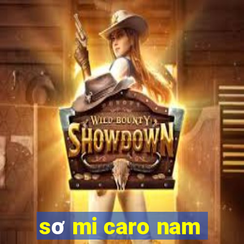 sơ mi caro nam