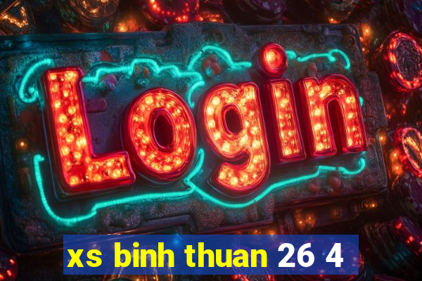 xs binh thuan 26 4