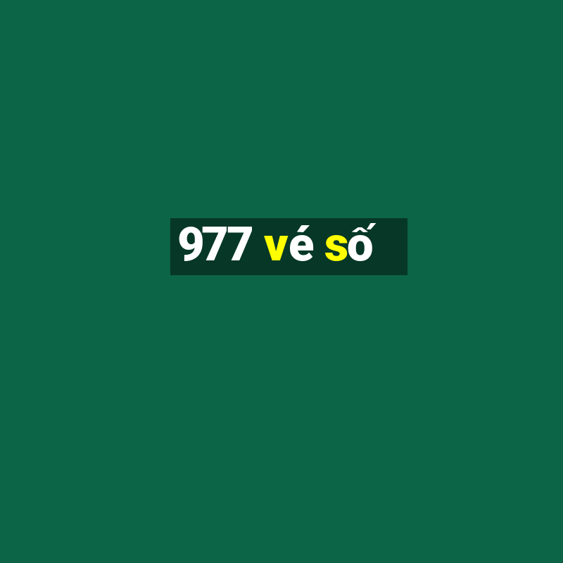 977 vé số