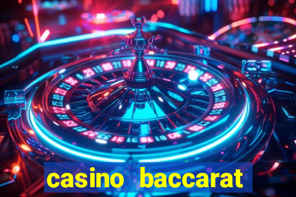 casino baccarat table games