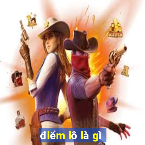 điểm lô là gì