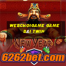 Webchoigame Game Bài Twin