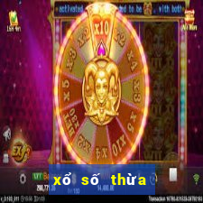 xổ số thừa thiên huế ngày 11 tháng 04